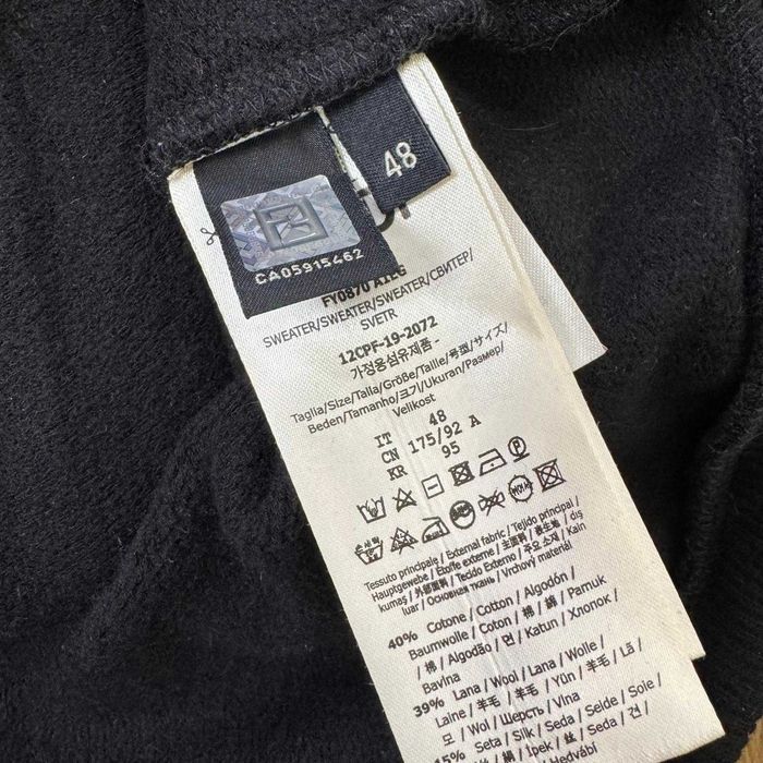 Fendi FF Tape Hooded Sweatshirt