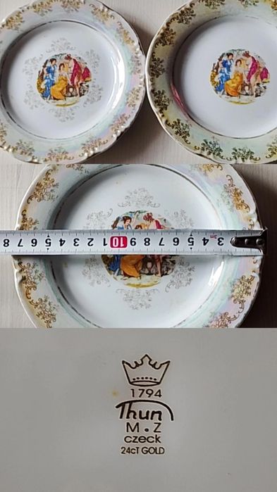 Советские винтажные тарелки