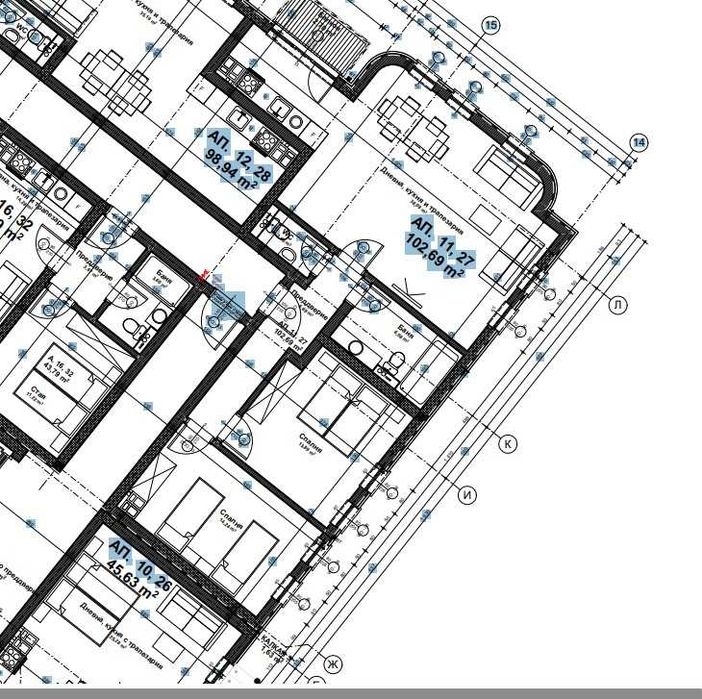 Продава се Тристаен апартамент в София, Зона Б-19 - 134 кв.м за 1029 €/кв.м - Снимка #2