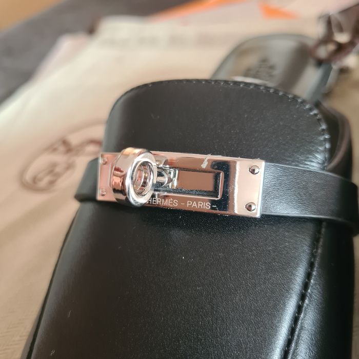 Papuci mules H*r*es / piele naturala/size 37,38/full pack(Chanel)