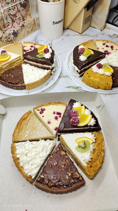 Пирог,торты,самса