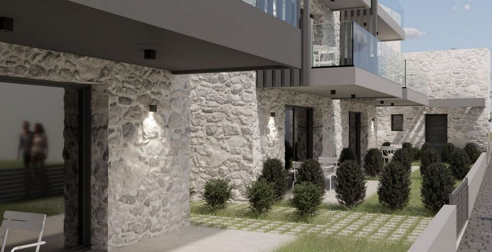 Редови къщи на първа линия за продажба в Пефкохори, Халкидики