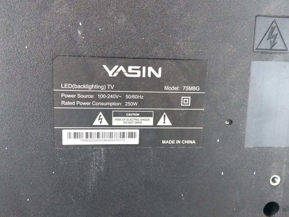 Продам телевизор разных размеров Smart TV марки Yasin