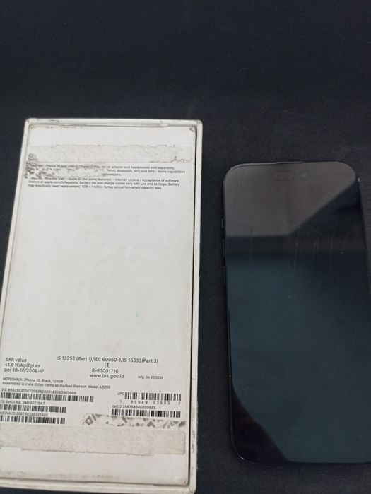 Айфон 15 128гб Black