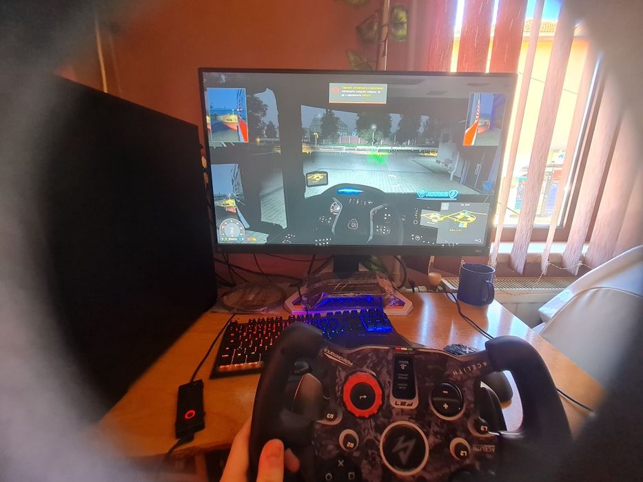 Волан Logitech G29 + shifter + f1 mod + magnet shifter