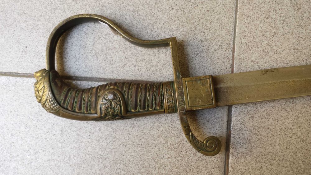 I-ва св. вoйна Стара немска артилерийска сабя