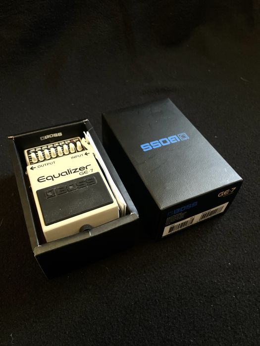 Boss GE-7 Equalizer – stare excelenta, cu cutie originala
