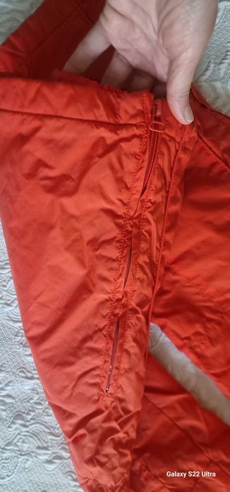 Фирменные теплые болоньевые брюки