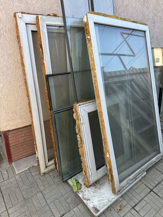 Окна б/у разные размеры