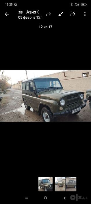 Uaz sastiyanasi alo ishlab turgan