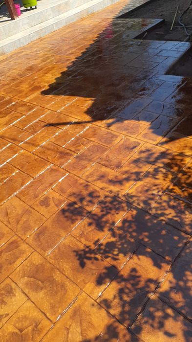 #beton amprentat si elicopterizat# pavaj din beton amprentat