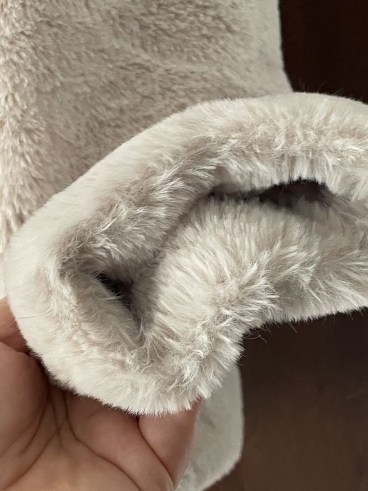 H&M blana artificiala jacheta