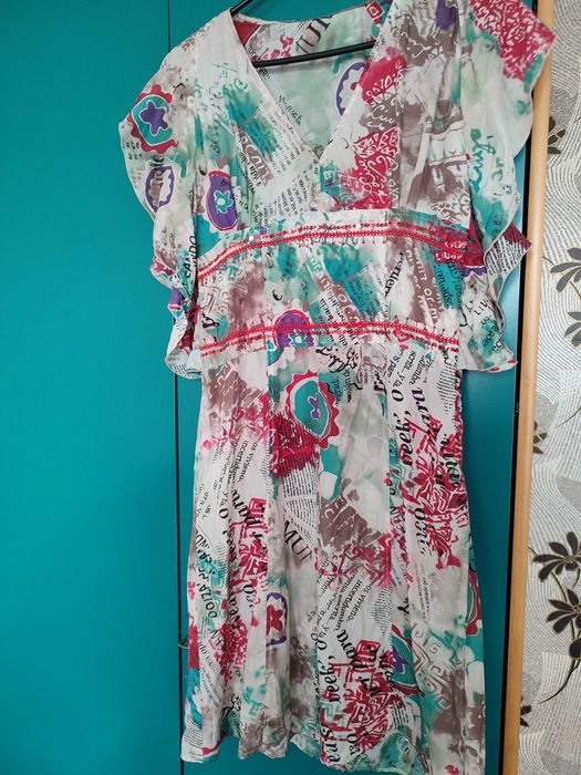 Рокля Liu-Jo от 100% коприна - 42 размер/според мен е  М/