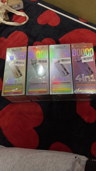 VapSolo Quads 4 in 1 – Ediție 8000 Puffs