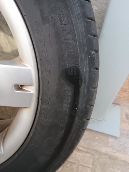 Джанти VW, гуми Hankook prime 4