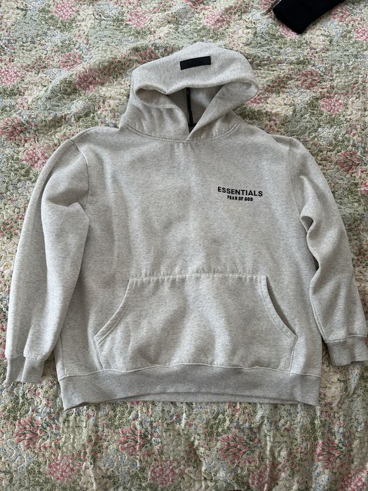 Essentials-сив суичър