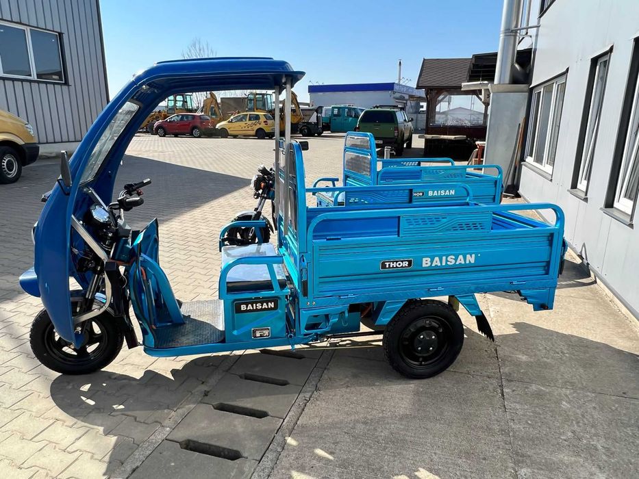 Triciclu electric Thor Baisan Plus Cab nou Agramix
