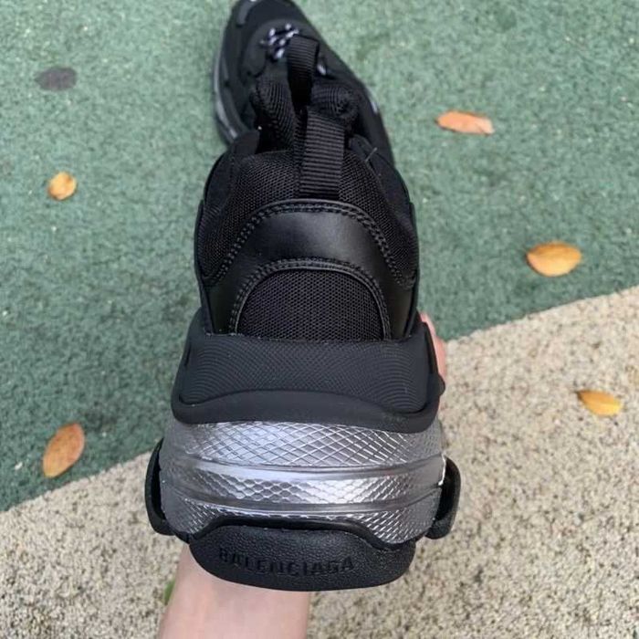 Balenciaga Triple S - Black/Dark Green/Grey