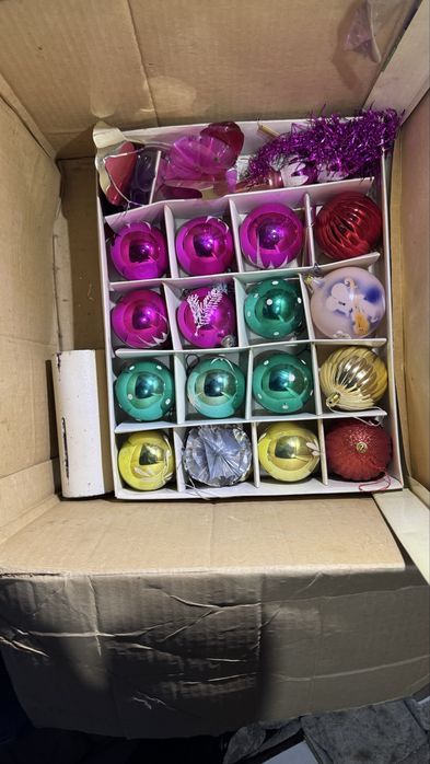 Новогодние игрушки ссср