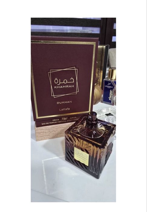 Parfumuri Lattafa Khamrah Dukhan si Lattafa Nadjia EDP