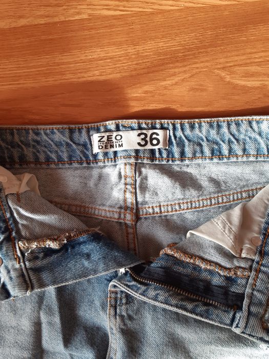 fusta de blugi albastra