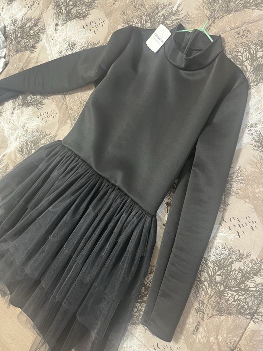 Дамска рокля с тюл