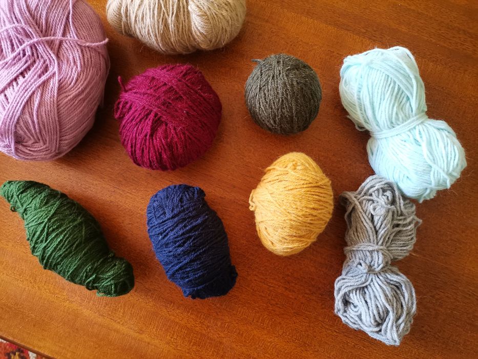 Прежда (различни цветове)