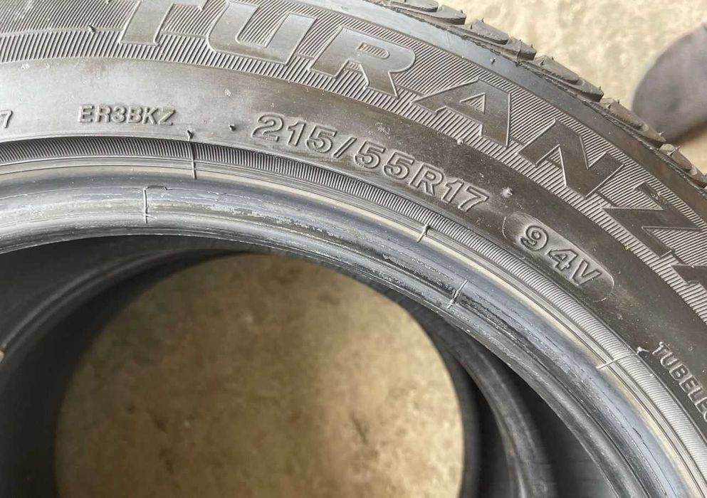 215/55 R17 Bridgestone Turanza ER300 8mm