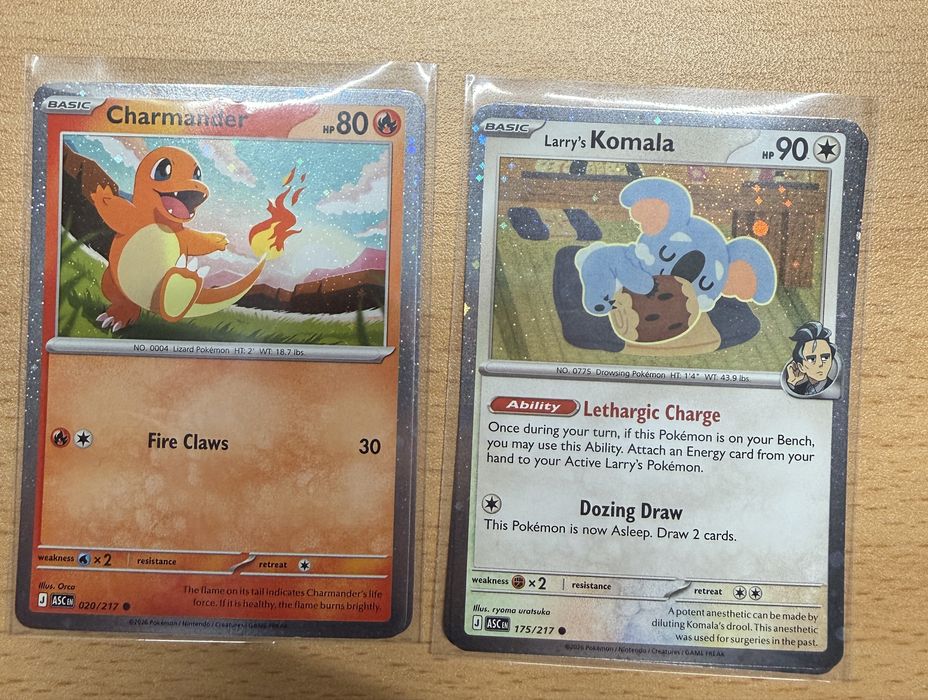 Set 4 cărți Pokémon Cosmos Holo – Ascended Heroes (ENG)