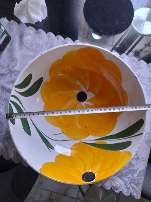 Поднос с лика на Папа Йоан Павел,италианска купа и табли