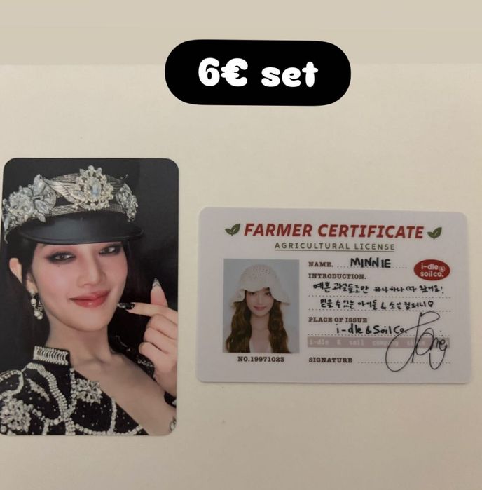 Kpop photocards : Red Velvet,Aespa,IVE