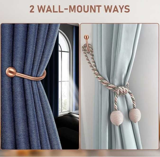 Set doua carlige pentru prindere draperie sau perdea