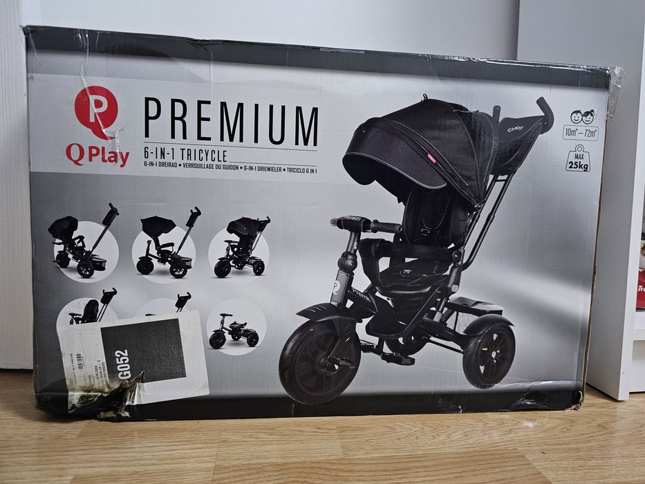 Tricicletă QPlay 6in1