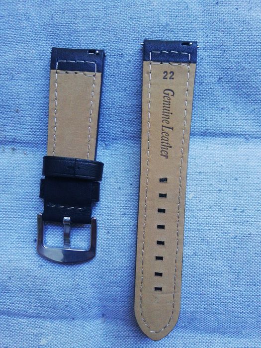Кожена кайшка за часовник 20мм и 22мм