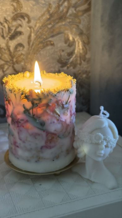 Ботаническая свеча для интерьера и вашего уюта.