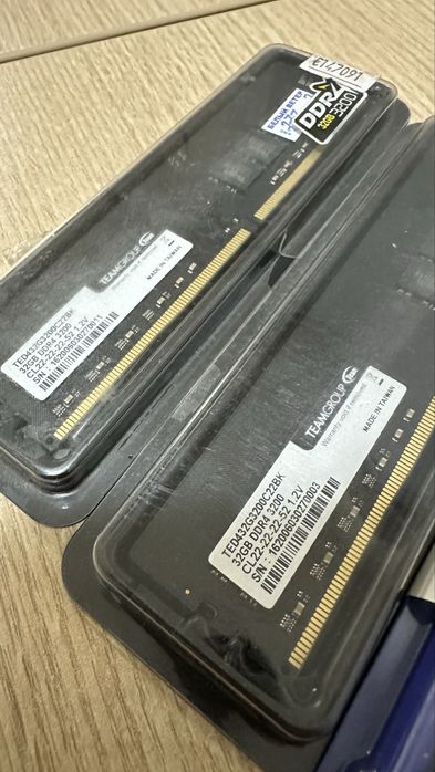 Озу RAM по 32гб DDR4