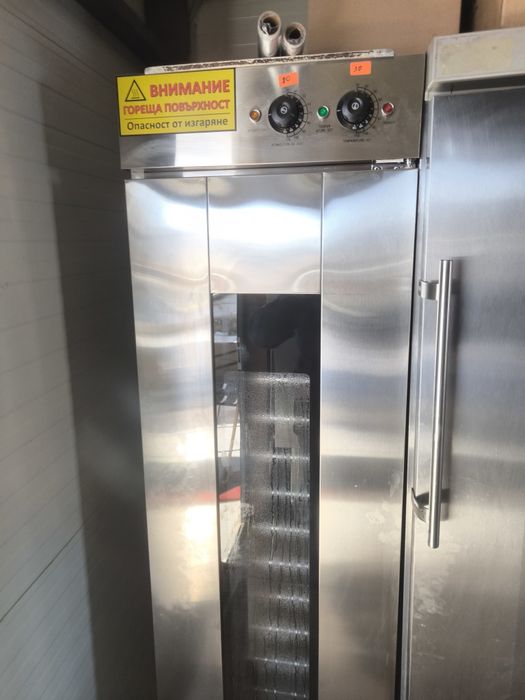 Оборудване. Фурна, фризер, Закусвалня метална конструкция с термо пане