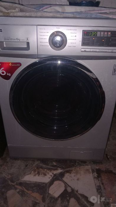 Kir moshinasi sotiladi! Holati zoʻr. LG 6kg