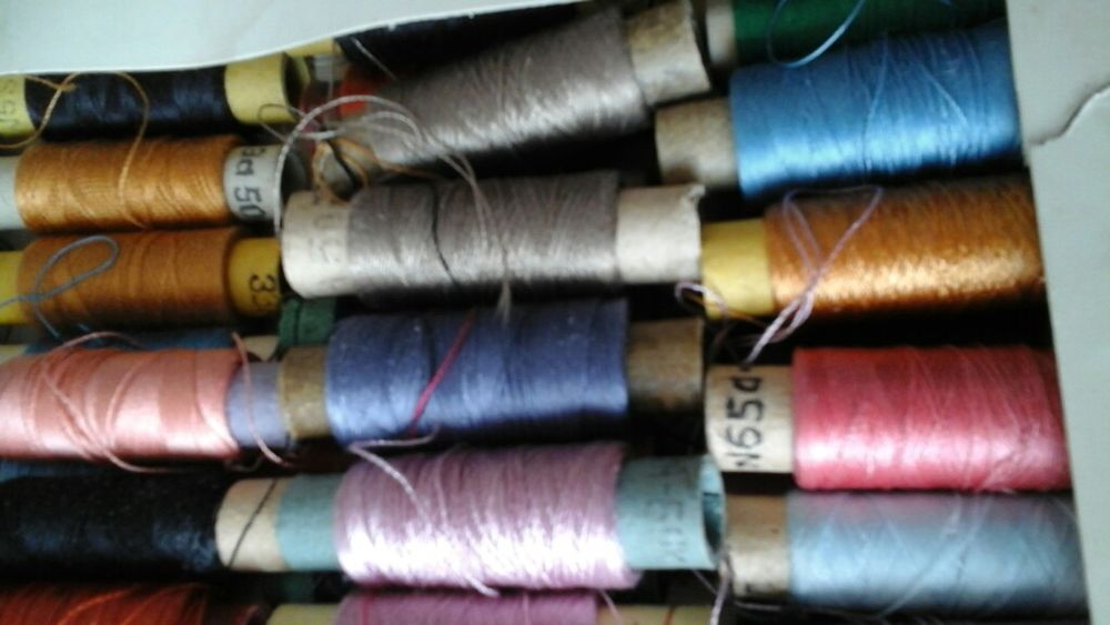 Шелковые нитки для ришелье, ссср