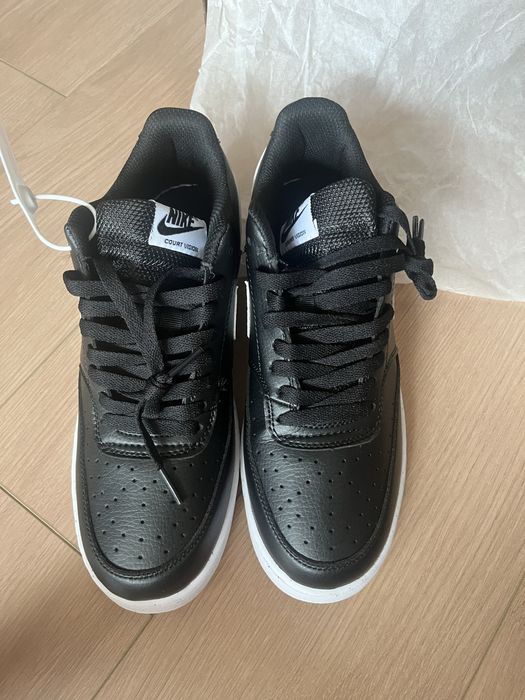 Nike, Спортни кожени обувки, маратонки Nike Court Vision Low