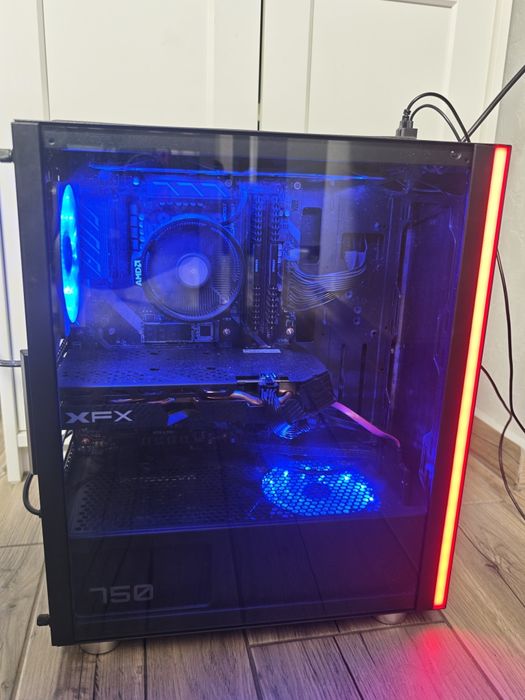 PC Ryzen5, placa video RX 580 8GB