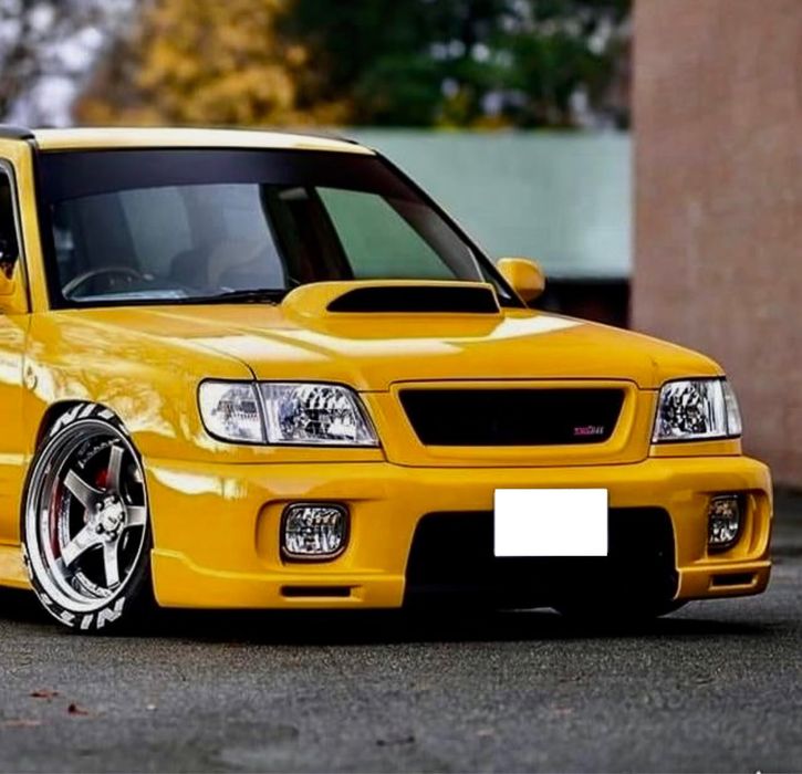 Бампер передний STI2m Subaru Forester SF