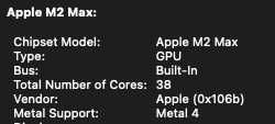 MacBook Pro 14" M2 Max | 96GB RAM | 38-Core GPU | Stare Impecabilă