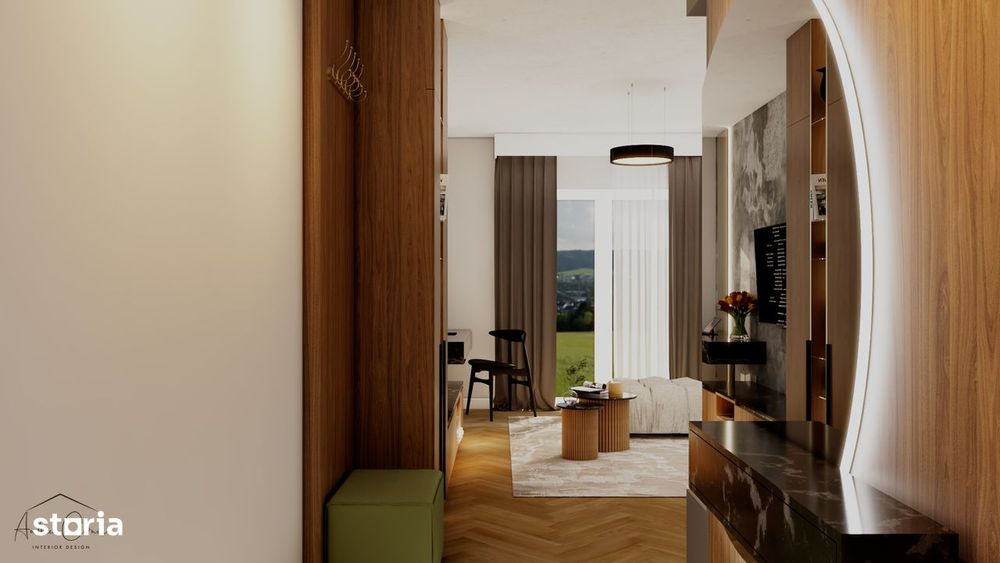Apartament NOU tip Garsonieră | Terasă | Design Modern