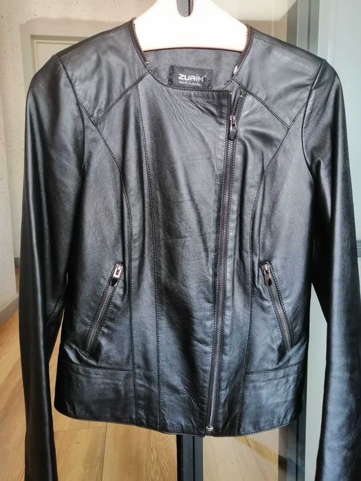 Куртка кожаная женская.