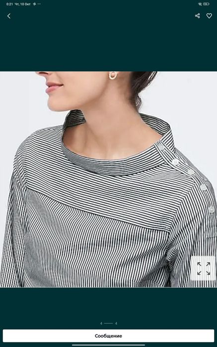 Jcrew кофта хб из сша