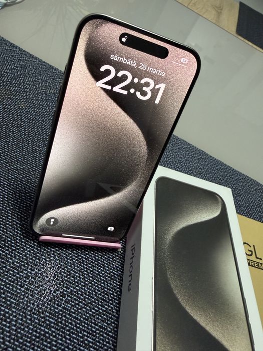 Iphone 15 pro - 128 GB, Natural Titanium