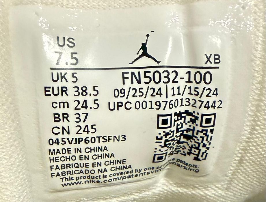 Air Jordan 1 Low “ Method of Make”