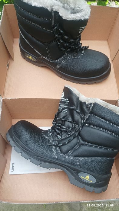 Ghete muncă iarna cu vârf matalic Nr . 43