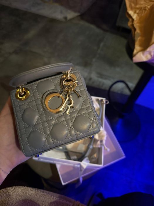 чанта lady dior micro